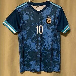 Argentina Lionel Messi #10 National Team Soccer Futbol Jersey Size 30